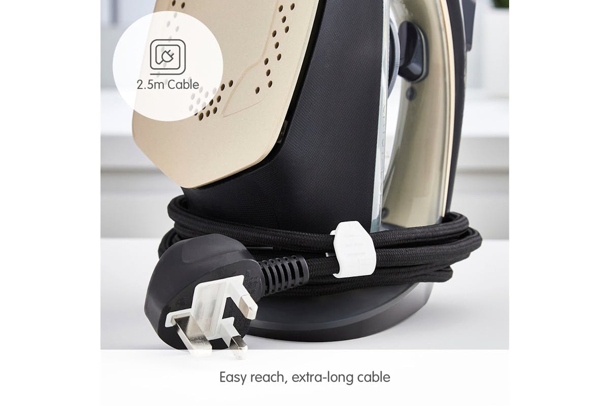 Morphy Richards 2400W Crystal Clear Steam Iron | 300302 | Gold-3
