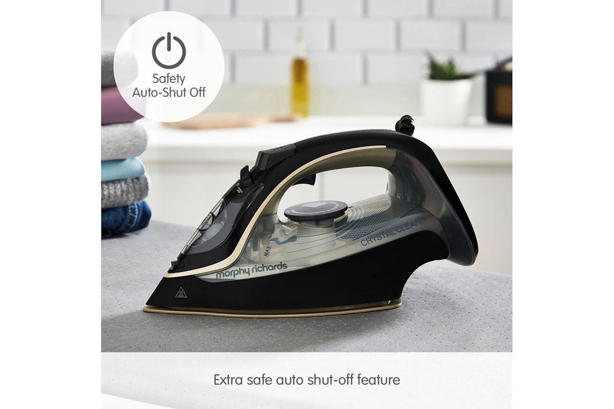 Morphy Richards 2400W Crystal Clear Steam Iron | 300302 | Gold-5