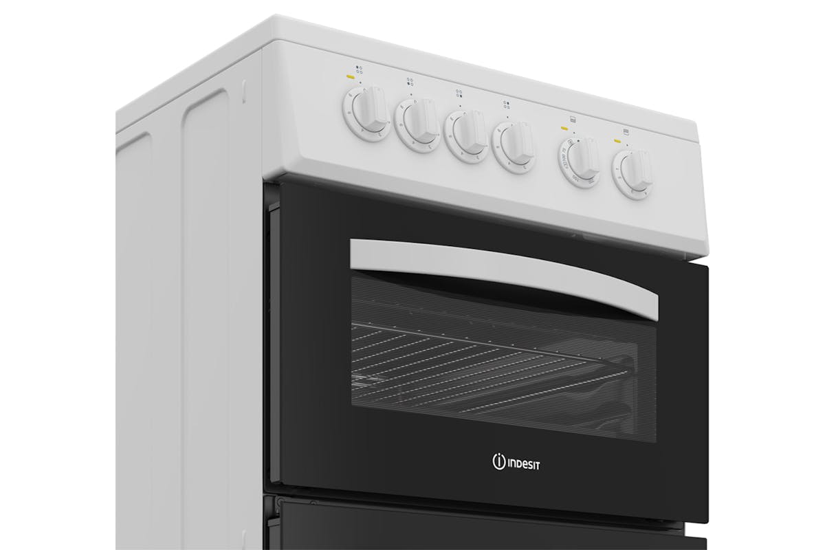 Indesit Freestanding Electric Double Oven | ITE5VMW-5