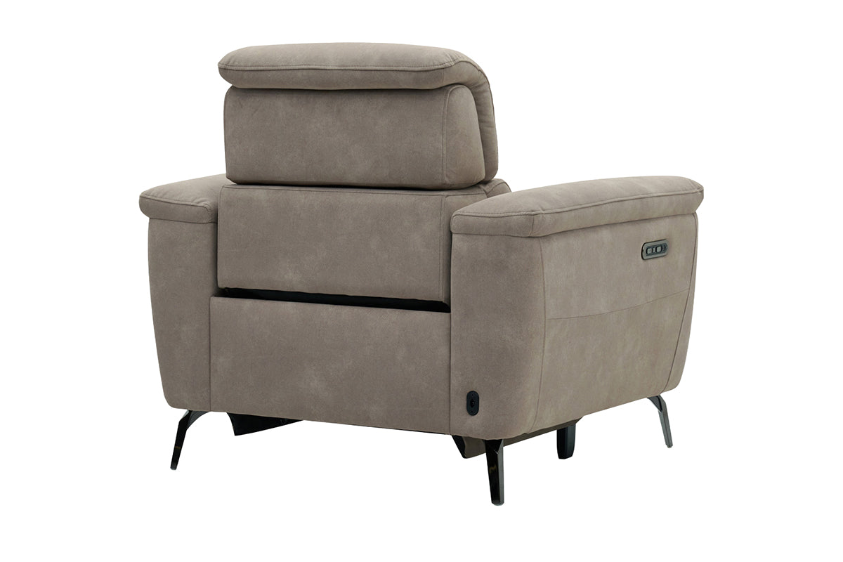 Izzy Armchair | Power Recliner | Fabric | Taupe-7