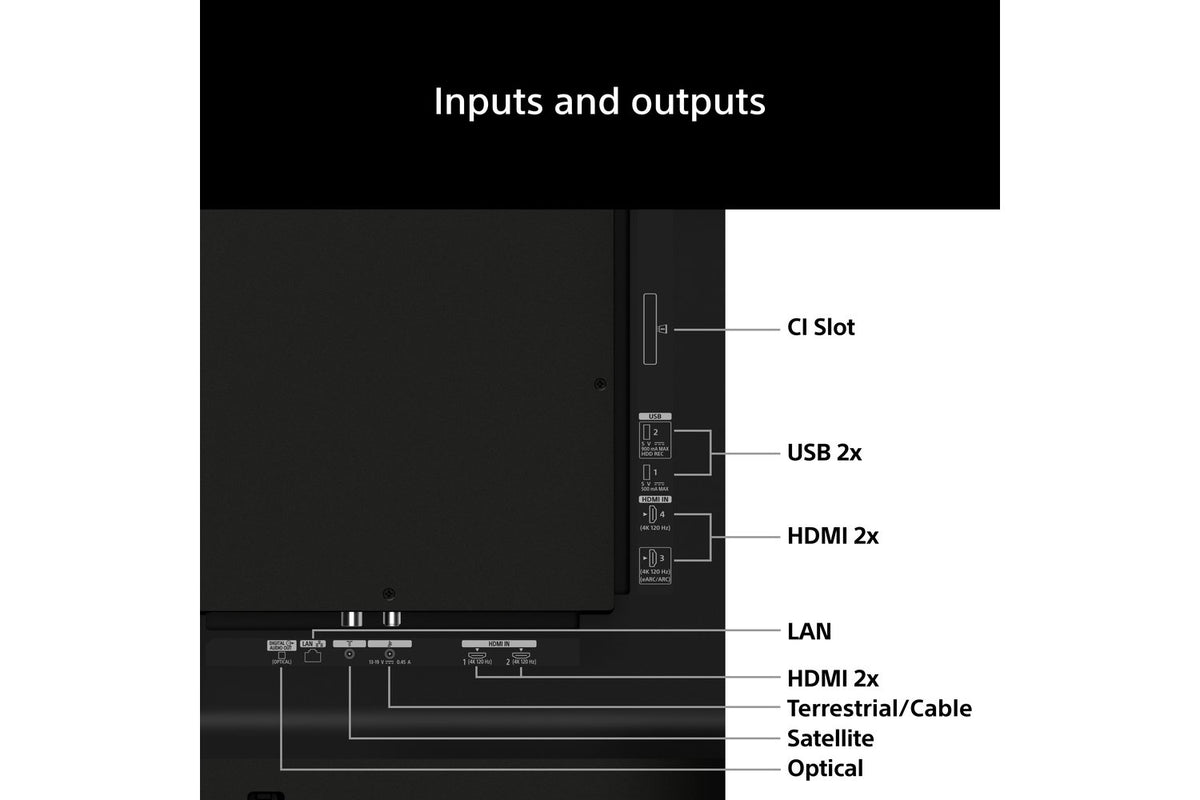 SONY BRAVIA 6 77" OLED TV, 4K Smart TV (2026) | K77A65PB.IE-15
