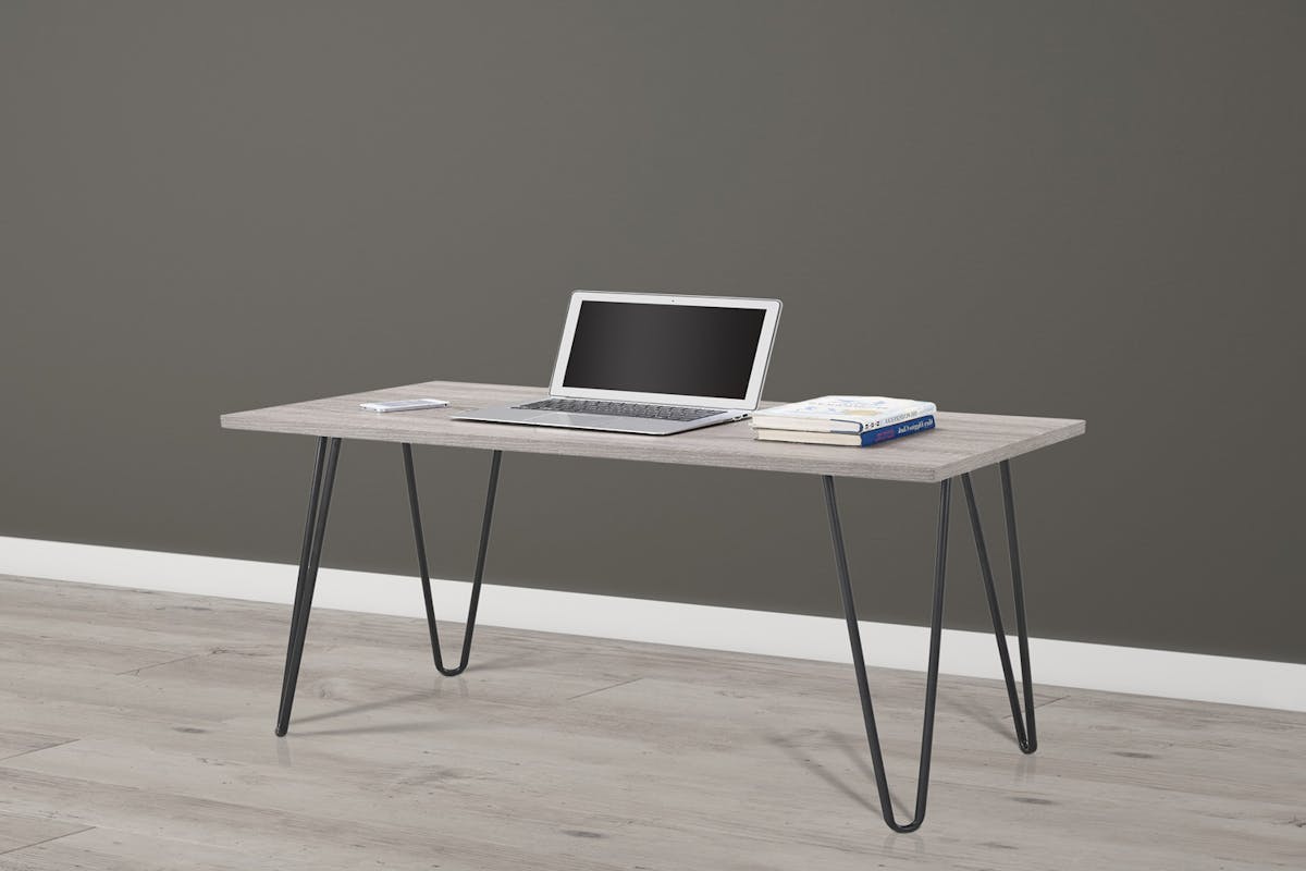Dorel Owen Retro Desk | Grey Oak-9