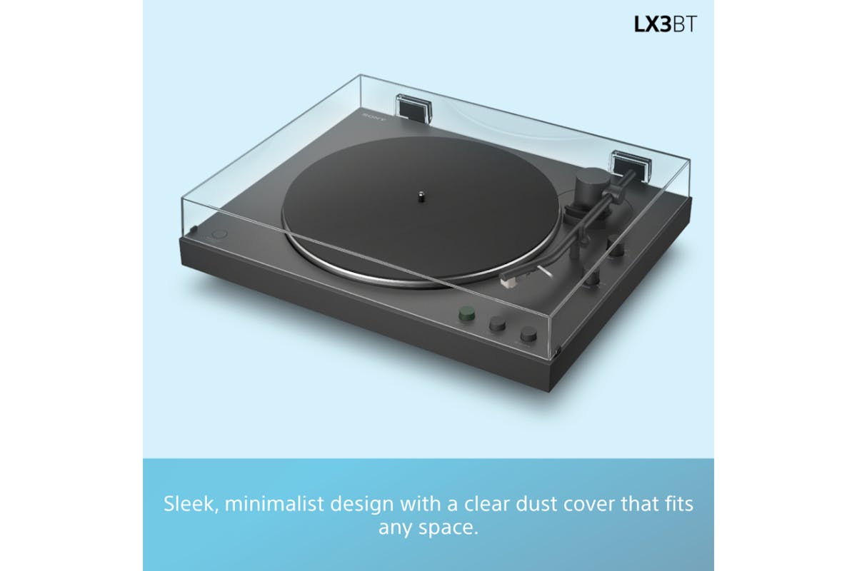 Sony Bluetooth Wireless Turntable Vinyl Record Player | PSLX3BT-3