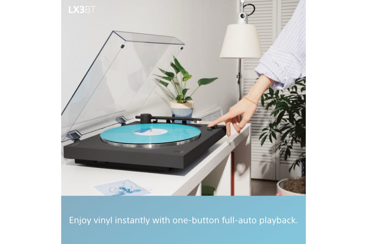 Sony Bluetooth Wireless Turntable Vinyl Record Player | PSLX3BT-5