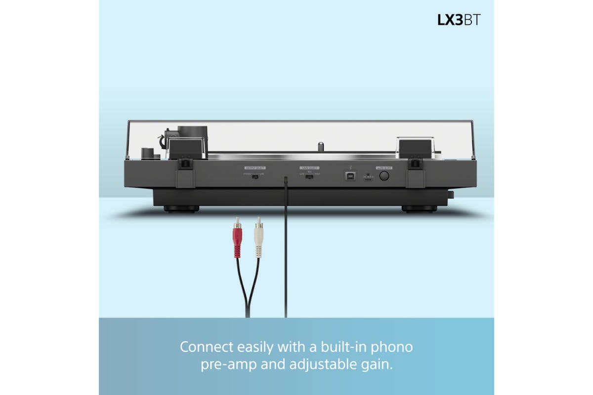 Sony Bluetooth Wireless Turntable Vinyl Record Player | PSLX3BT-7