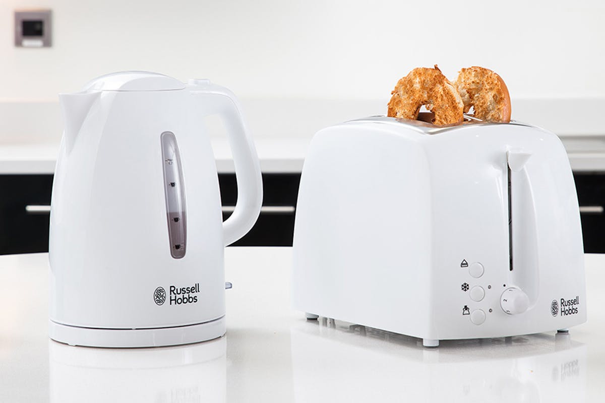 Russell Hobbs 1.7L Textures Kettle | 21270 | White-2