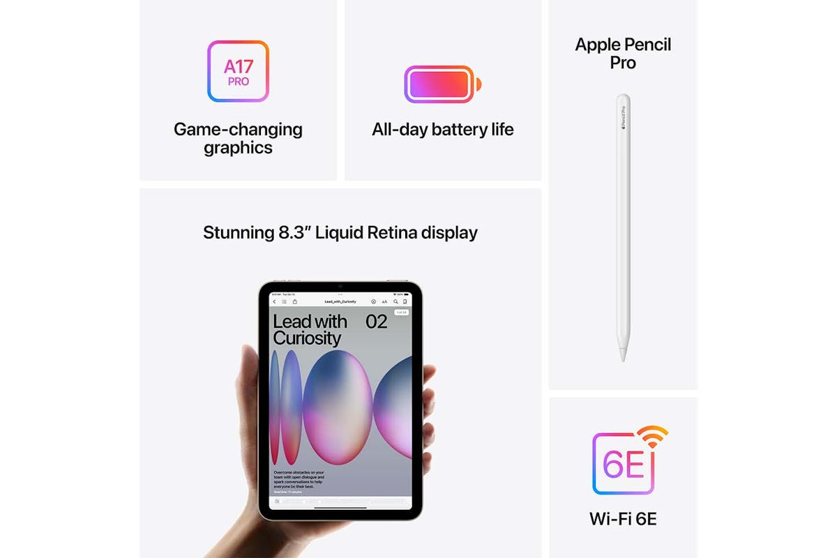 iPad Mini A17 Chip Wi-Fi | 128GB | Space Grey (2024)-7