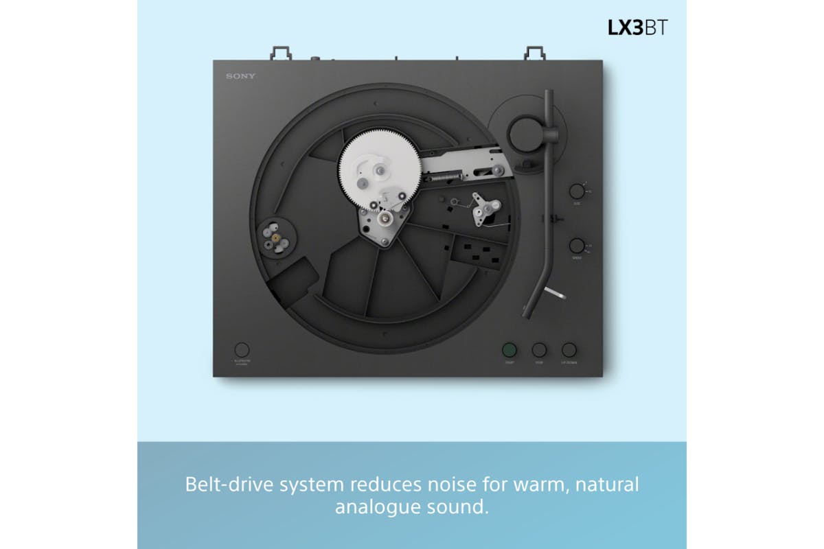 Sony Bluetooth Wireless Turntable Vinyl Record Player | PSLX3BT-8