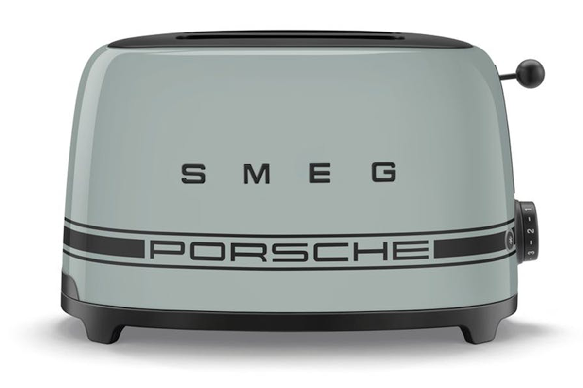 Smeg 50's Retro Style Porsche 2 Slice Toaster | TSF01PSGUK | Shade Green
