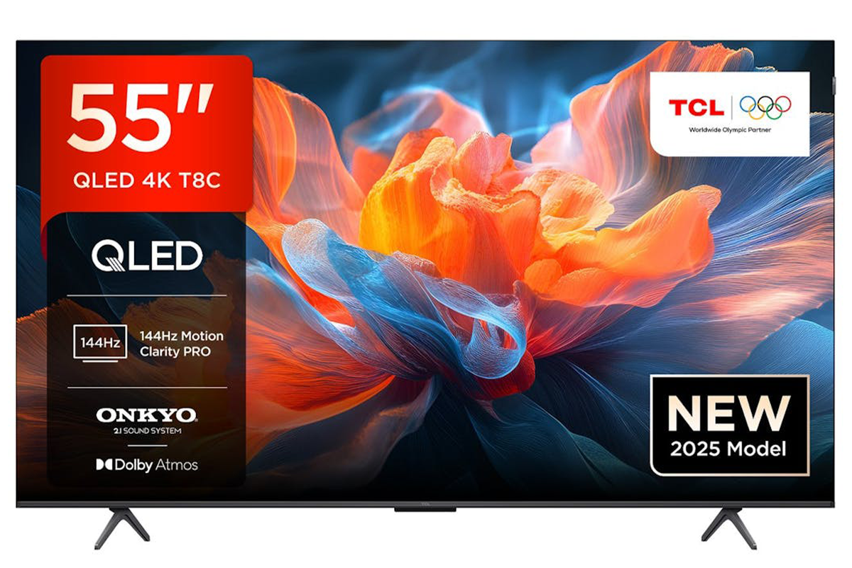 TCL 55'' QLED 4K HDR Smart TV | 55T8C
