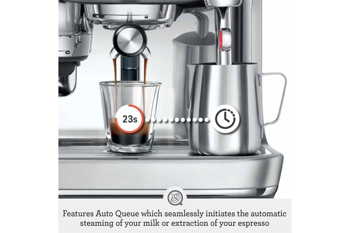 Sage Oracle Jet Coffee Machine | SES985BSS4GUK1 | Stainless Steel-9