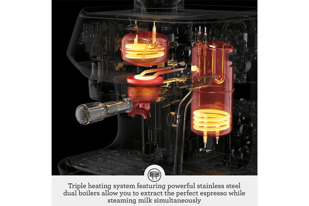 Sage The Oracle Dual Boiler Espresso Coffee Machine | SES995BTR4GUK1 | Black Truffle-8