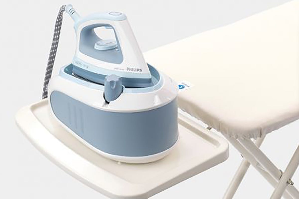 Brabantia Steam Ironing Board B | Denim Blue | 124 x 38 cm-3