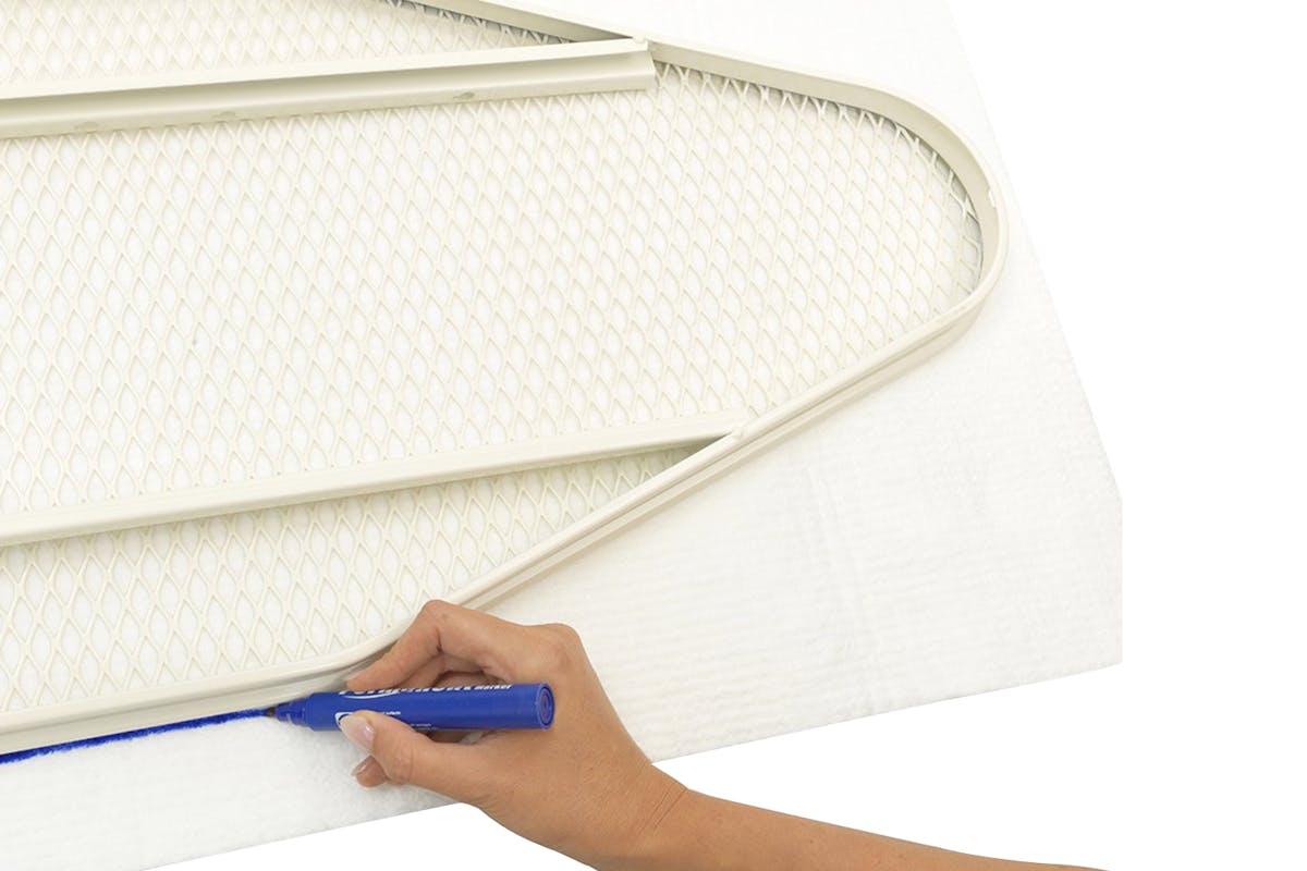 Brabantia Underlay One Size Ironing Felt Board Cover | White | 135 x 49 cm-4