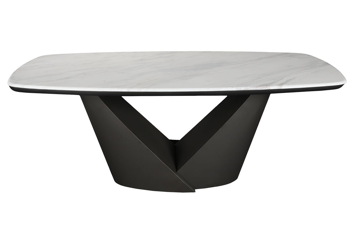 Onyx Oval Dining Table | 200 cm | White