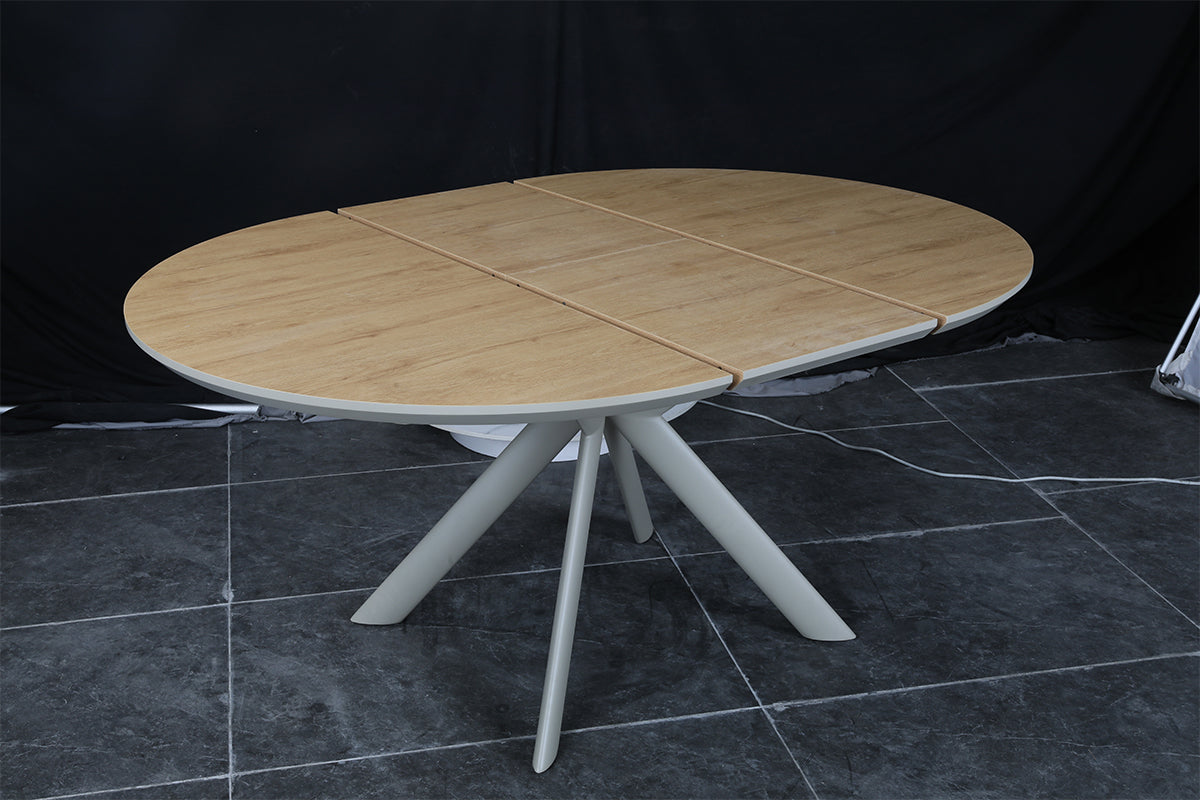 Loki Extending Dining Table | 120 - 160 cm | Oak-2
