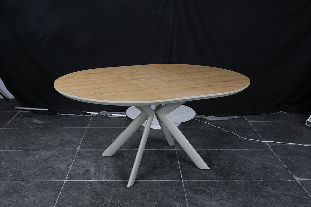 Loki Extending Dining Table | 120 - 160 cm | Oak-4