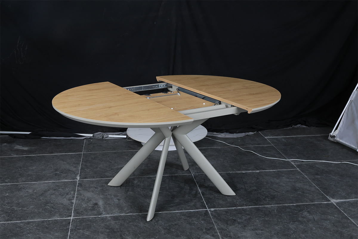 Loki Extending Dining Table | 120 - 160 cm | Oak-5
