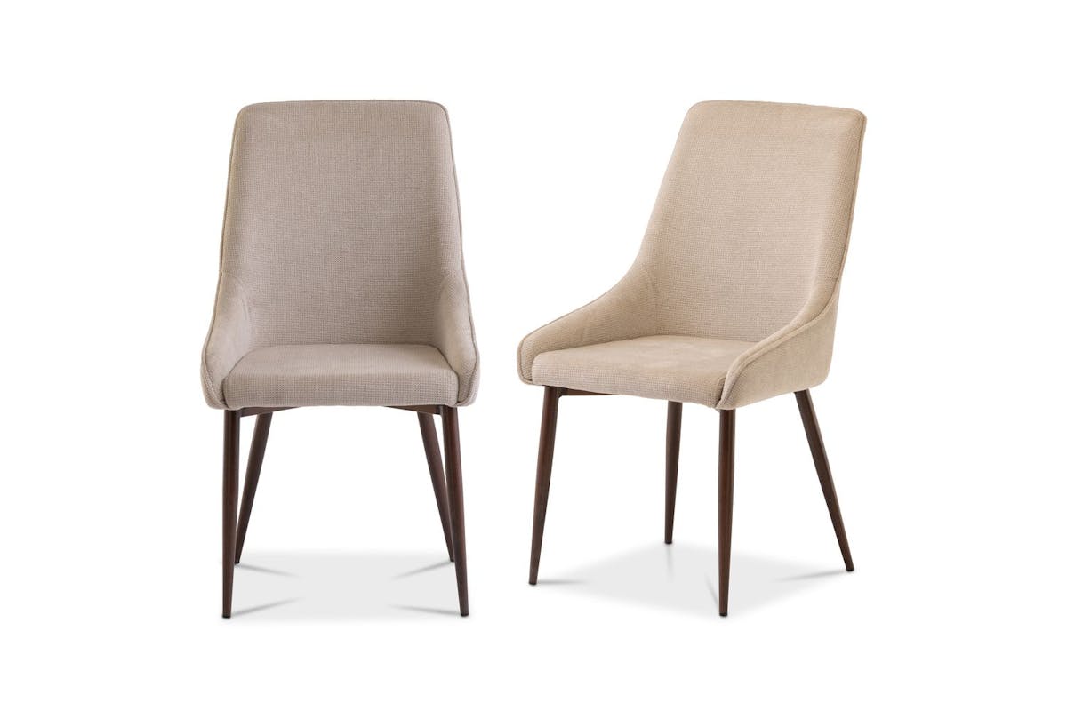Jade Dining Chairs| Cream | Set of 2-4