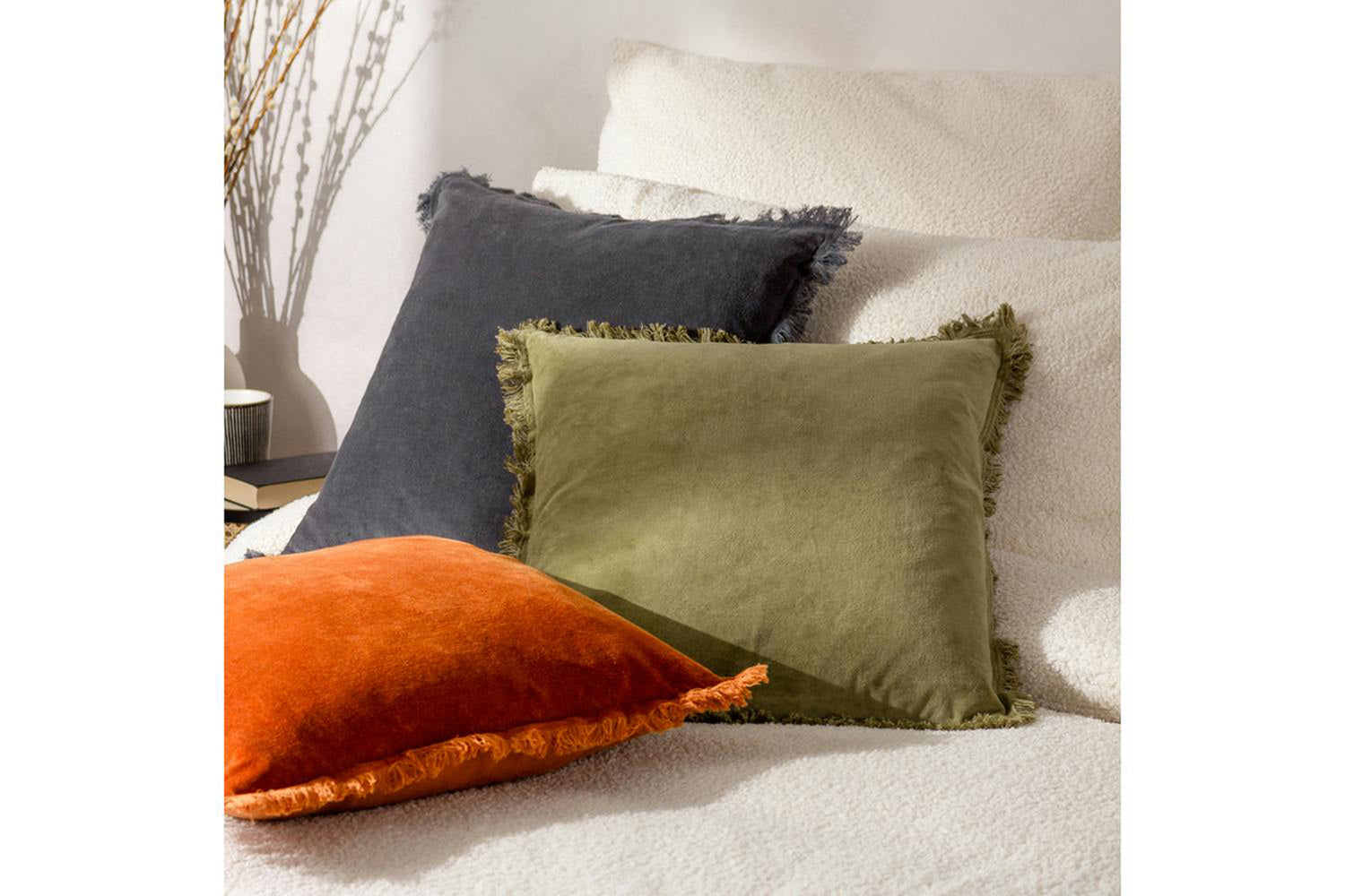Jaye Polyester Cushion | Slate | 45 x 45 cm-5