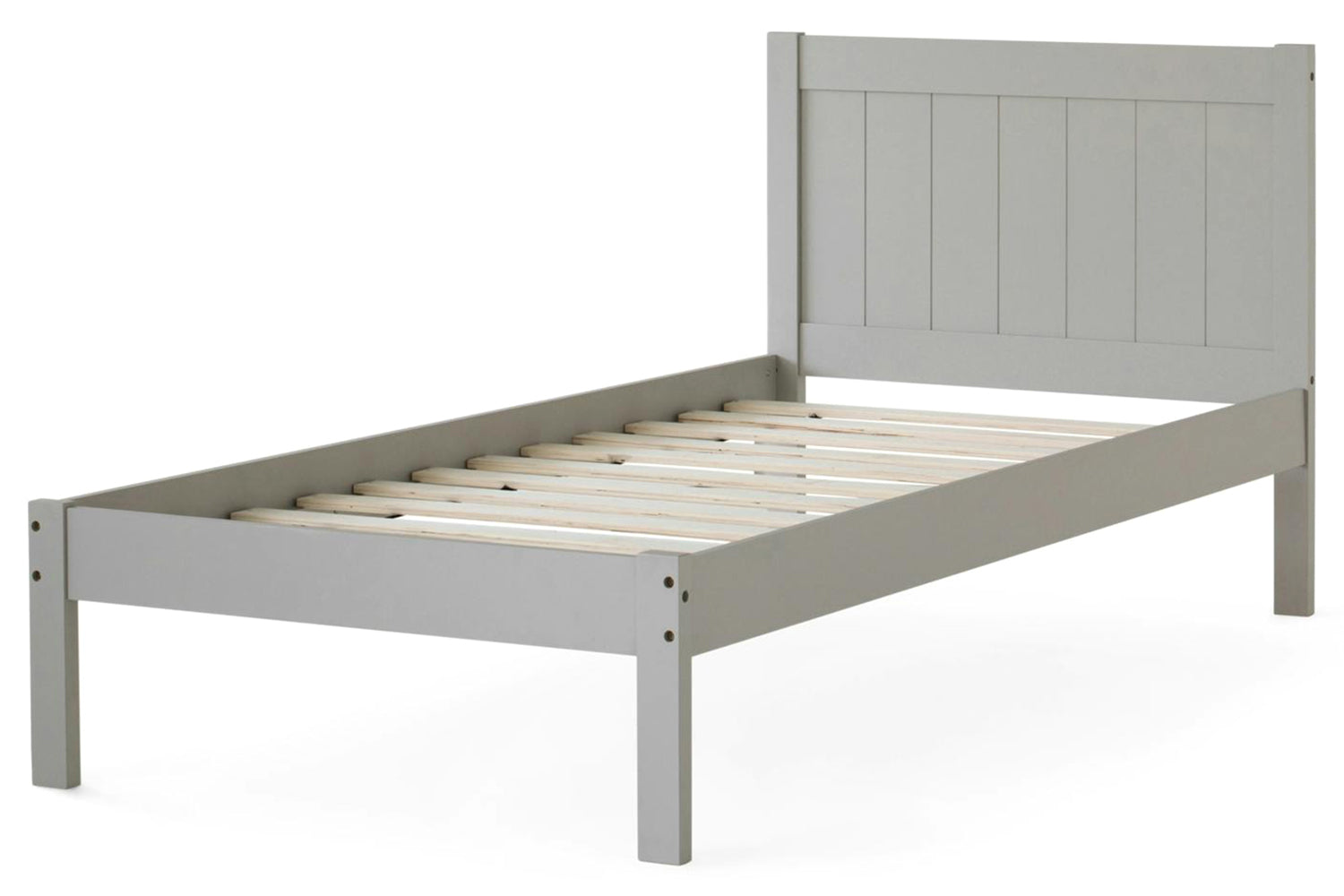 Jay Bed Frame | Single | 3ft | Grey-6