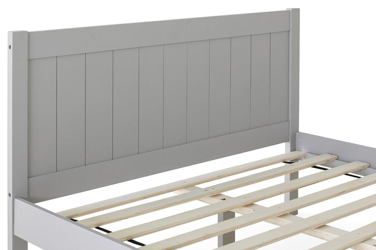 Jay Bed Frame | Double | 4ft6 | Grey-6