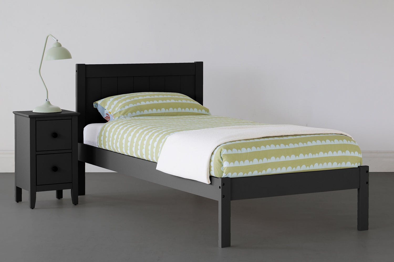 Jay Bed Frame | Single | 3ft | Black