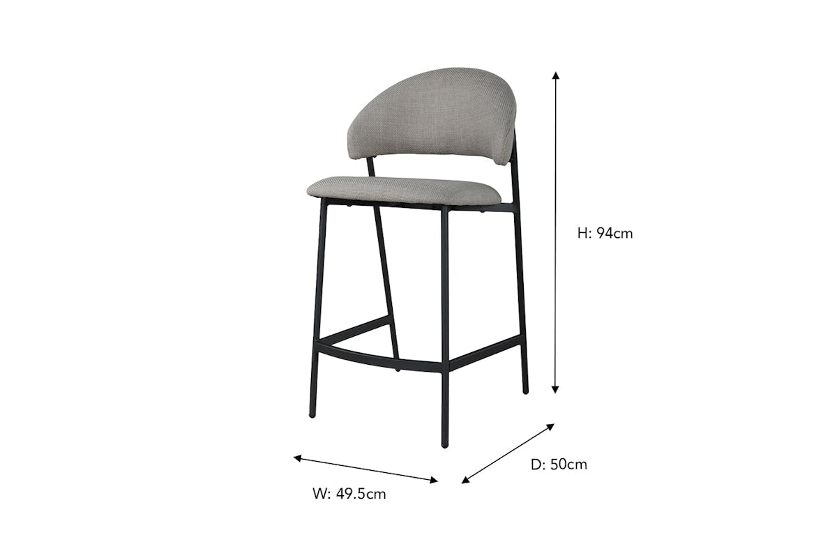 Maya Bar Stool | Beige-3