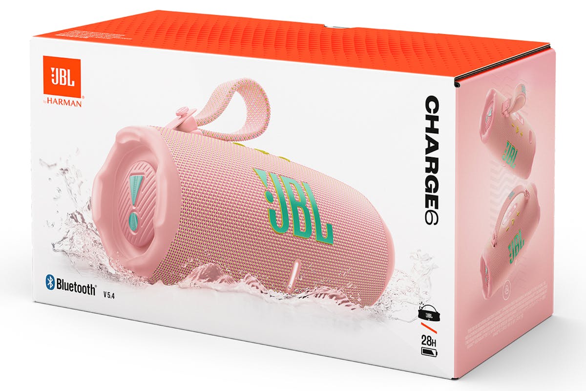 JBL Charge 6 Portable Bluetooth Speaker | Pink-11