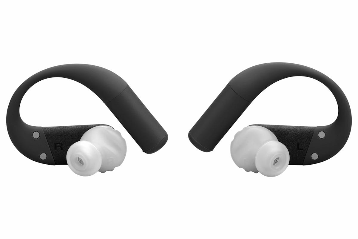 JBL Endurance Peak 4 Noise Cancelling Sport Earbuds | Black/Grey-4