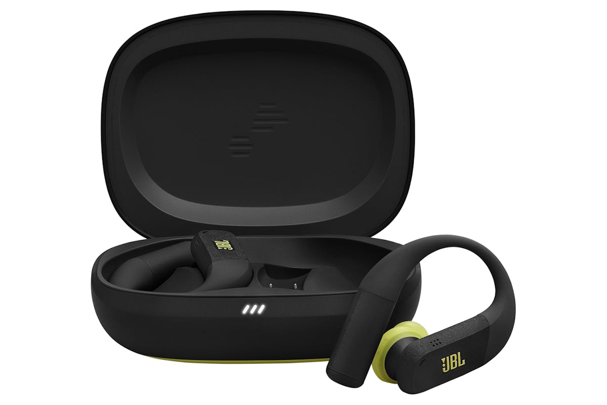 JBL Endurance Peak 4 Noise Cancelling Sport Earbuds | Black/Lime