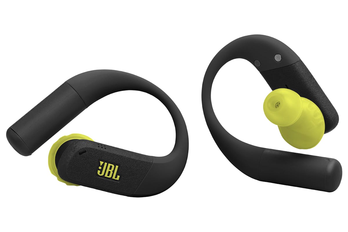 JBL Endurance Peak 4 Noise Cancelling Sport Earbuds | Black/Lime-2