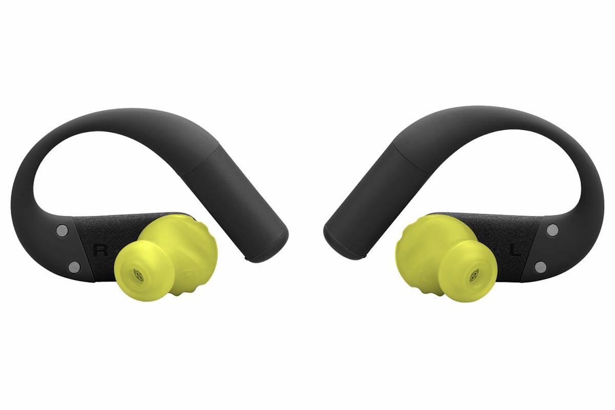 JBL Endurance Peak 4 Noise Cancelling Sport Earbuds | Black/Lime-4