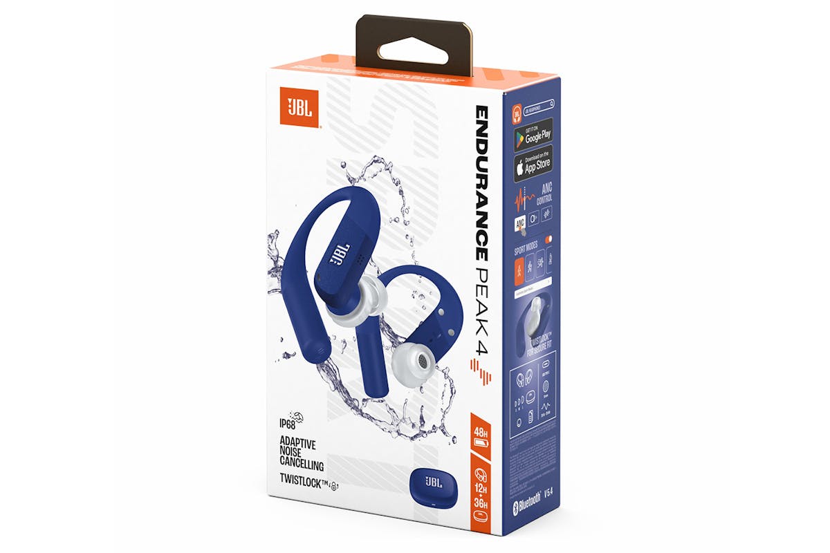 JBL Endurance Peak 4 Noise Cancelling Sport Earbuds | Blue-8