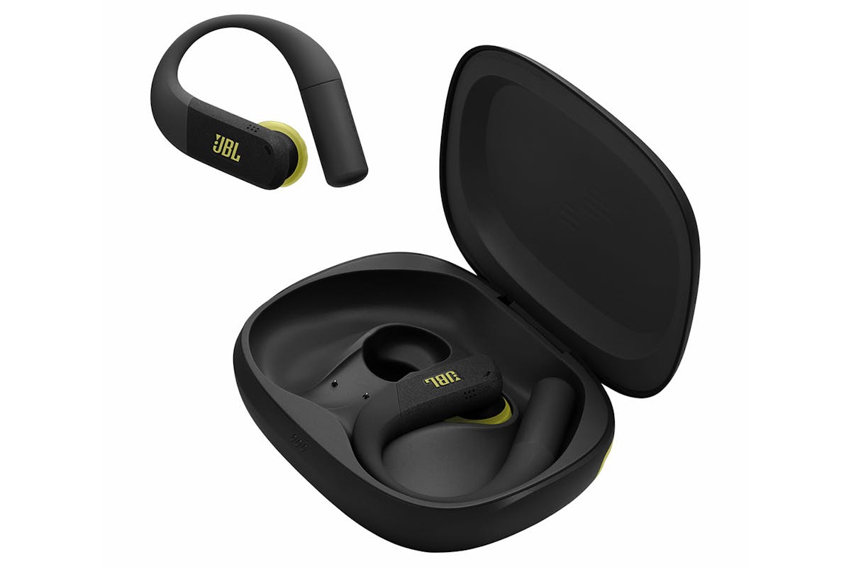 JBL Endurance Peak 4 Noise Cancelling Sport Earbuds | Black/Lime-5
