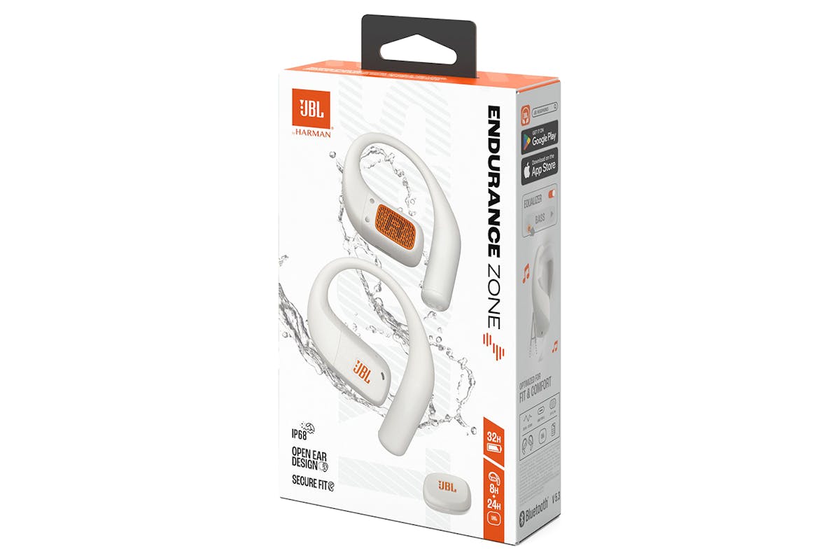 JBL Endurance Zone Open-Ear Wireless Sports Earbuds | White-6