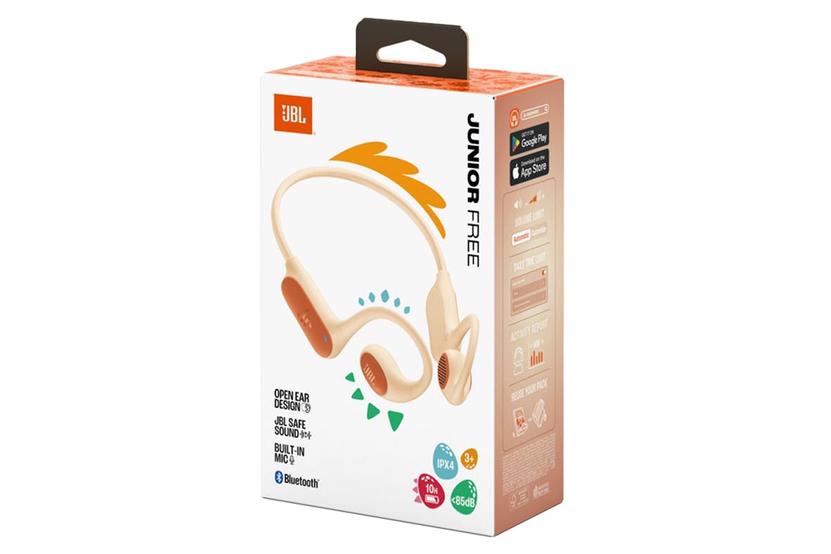 JBL Junior Free Open-Ear Wireless Kids Headphones | Peach-7