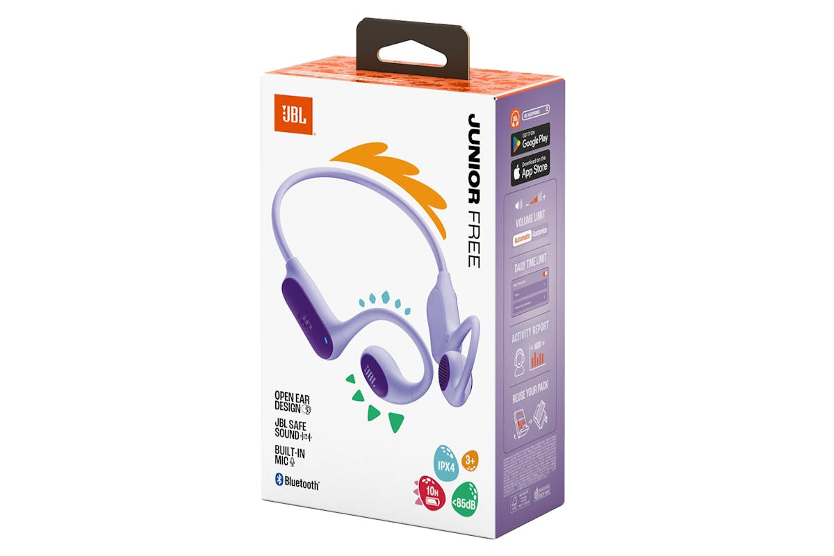 JBL Junior Free Open-Ear Wireless Kids Headphones | Purple-7