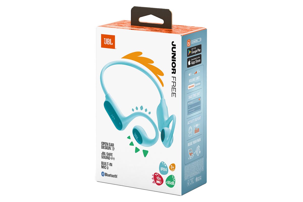 JBL Junior Free Open-Ear Wireless Kids Headphones | Teal-7