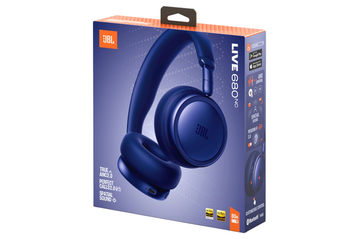 JBL Live 680NC On-Ear Wireless Noise Cancelling Headphone | Blue-8