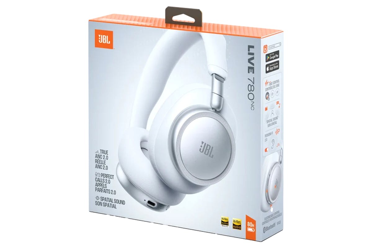 JBL Live 780NC Over-Ear Wireless Noise Cancelling Headphone | White-9