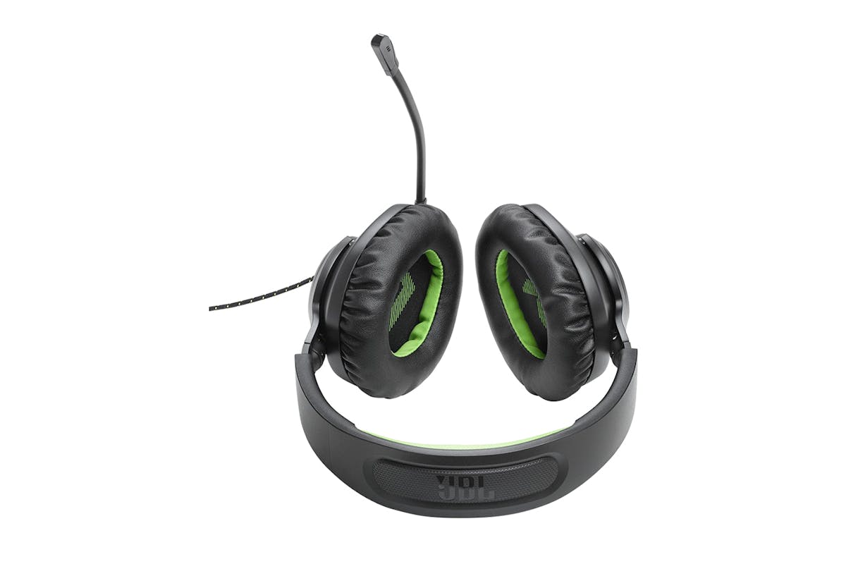 JBL Quantum 100X Console Gaming Headset | Black/Green-8