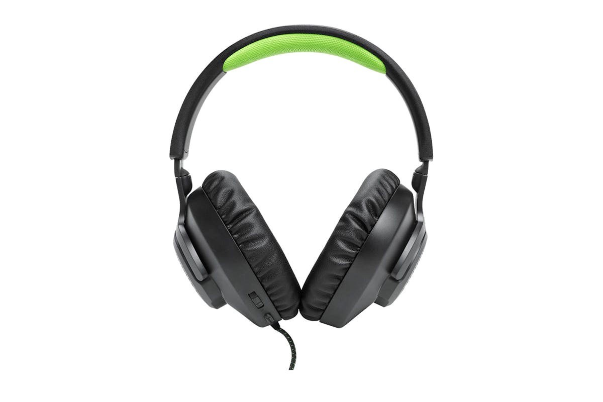 JBL Quantum 100X Console Gaming Headset | Black/Green-3