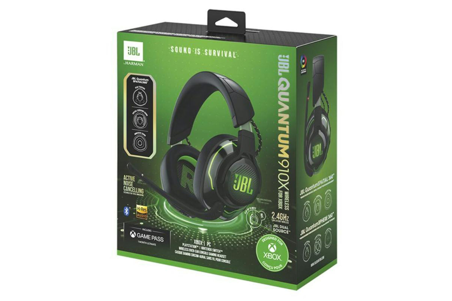 JBL Quantum 910X Over-Ear Noise Cancelling Headphone for Xbox | Black-9