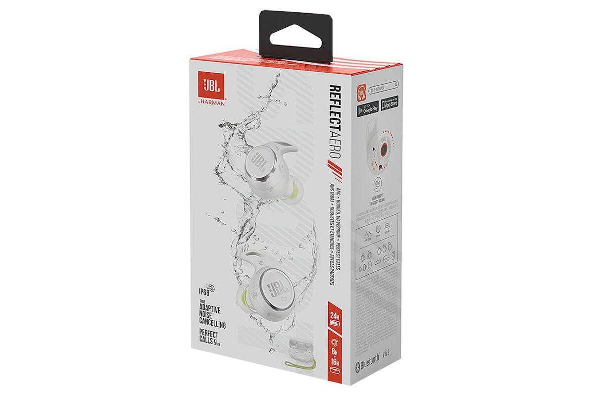 JBL Reflect Aero TWS Noise Cancelling Earbuds | White-10
