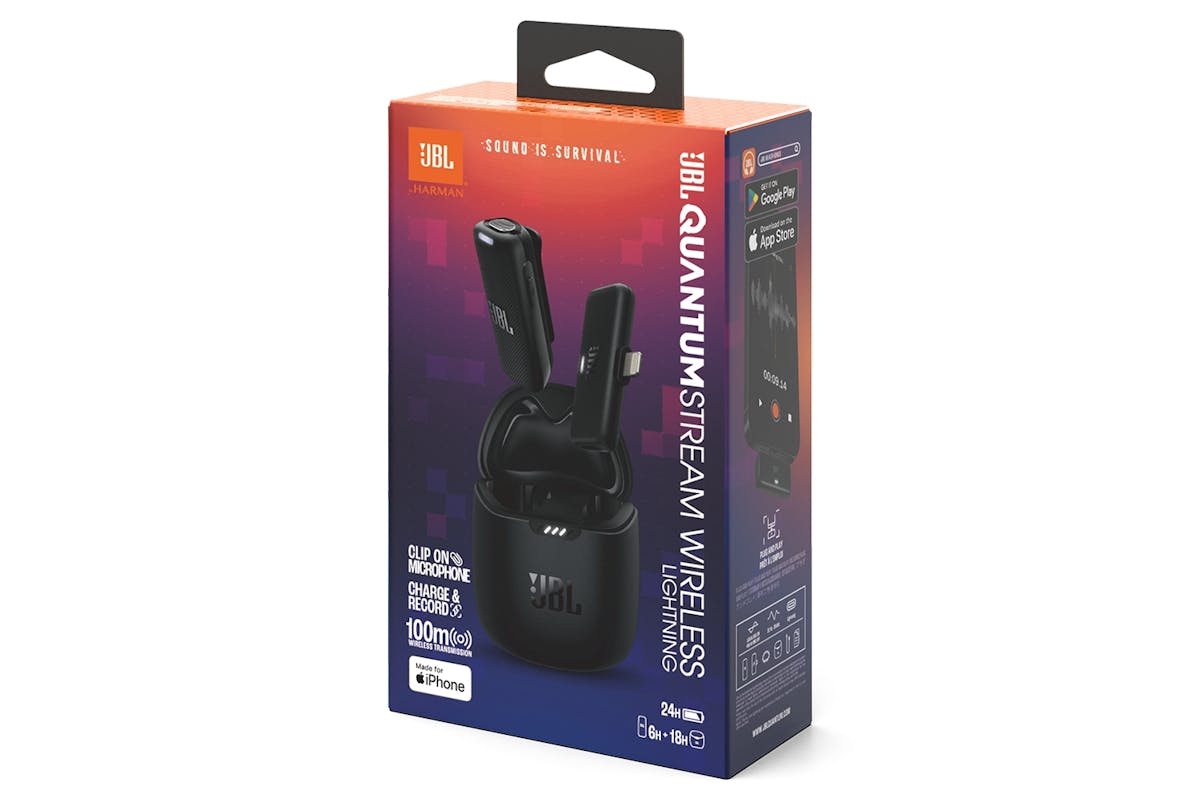 JBL Quantum Stream Wireless Lightning Microphone | Black-19