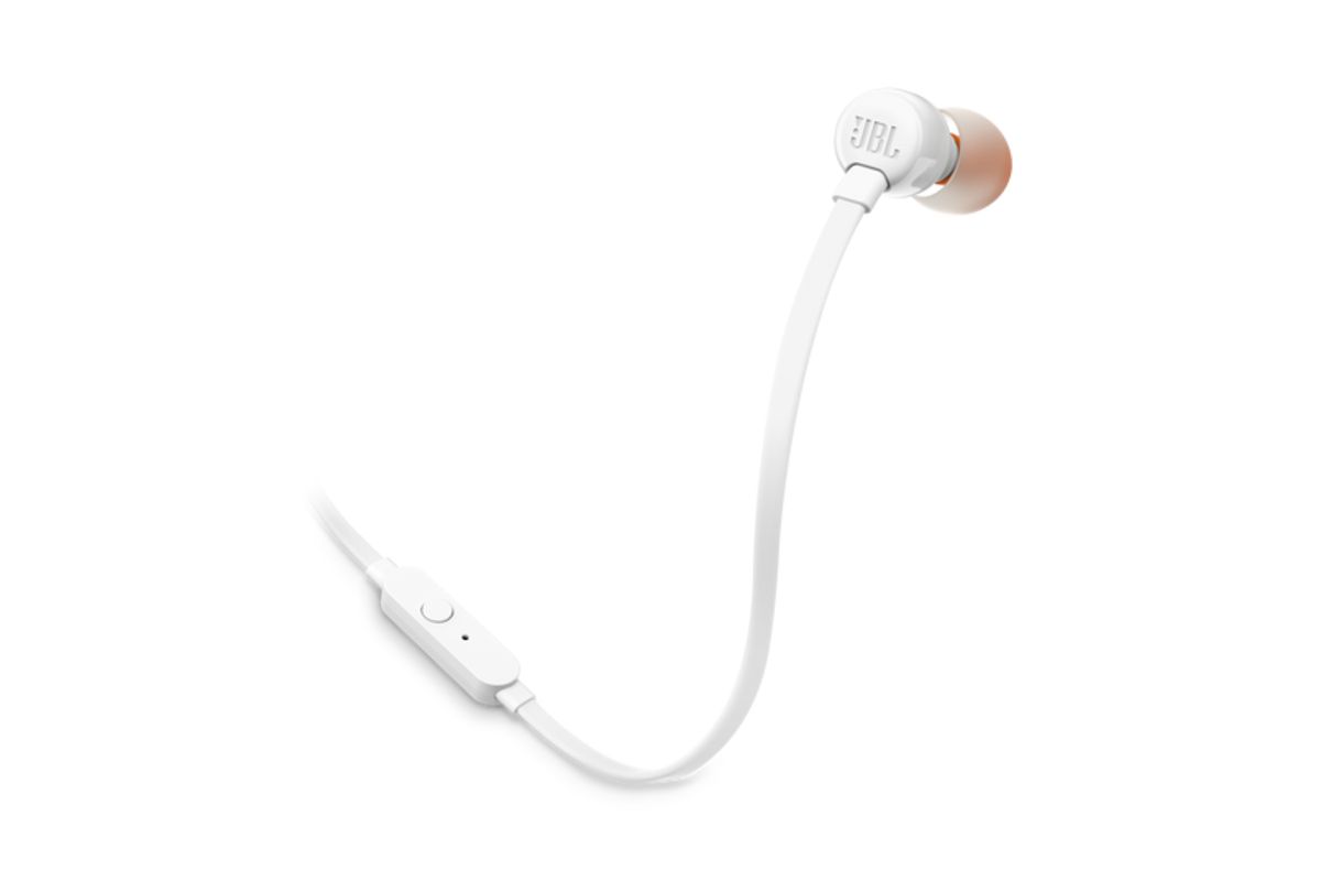 JBL Tune 110 In-Ear Headphones | White