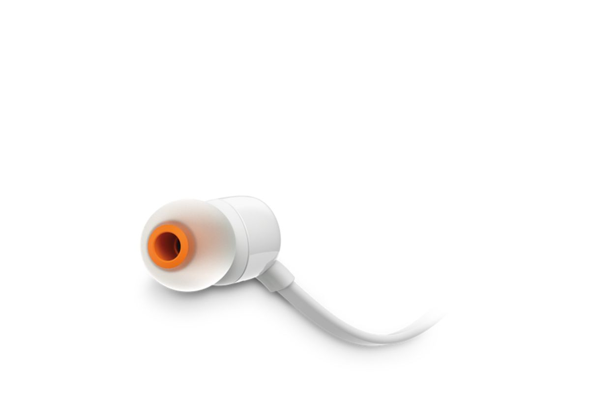 JBL Tune 110 In-Ear Headphones | White-2