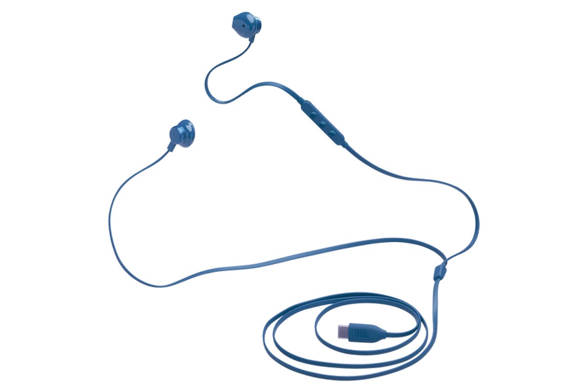 JBL Tune 305C USB-C In-Ear Earphones | Blue-6