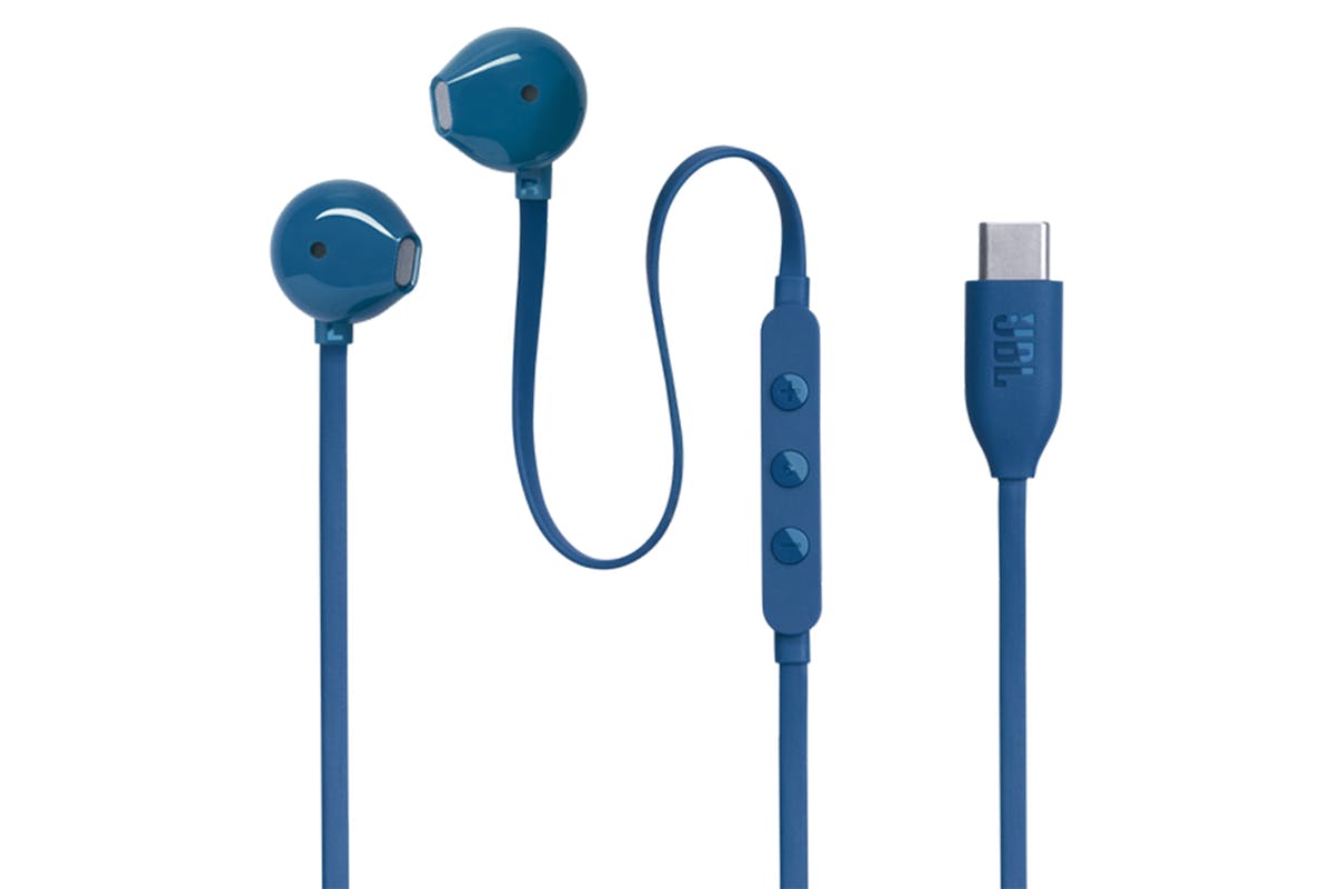 JBL Tune 305C USB-C In-Ear Earphones | Blue-7